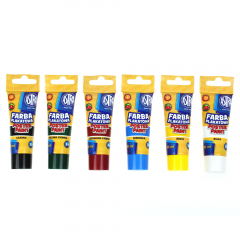 Astra water paints, 6 colors, 30ml