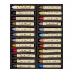 Sennelier artists oil pastels set of 24 x still life colours