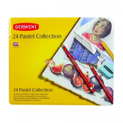 Derwent pastel collection set of 24 pieces