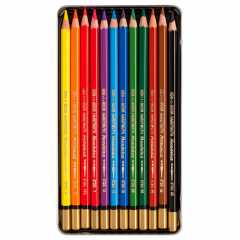 Koh-i-noor mondeluz aquarelles watercolor pencils 12 pcs