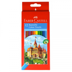 Faber-Castell zamek kredki ołówkowe 12 kolorów