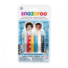 Snazaroo kredki do twarzy - zestaw dla chłopców