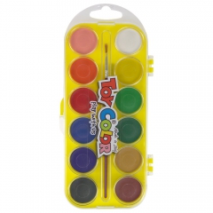 Toy Color zestaw akwareli 12 kolorów