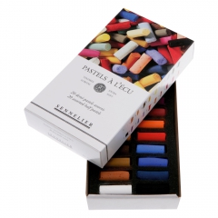 Sennelier pastele suche zestaw uniwersalny 20 kolorów połówki