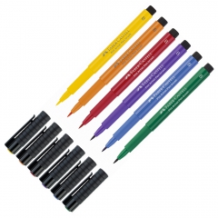 Faber-Castell Pitt artistic felt-tip pens with brush tip