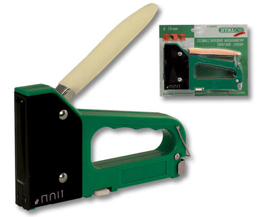 Stalco upholstery stapler for staples 6-14 mm