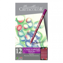 Cretacolor carmine set of 12 artistic crayons