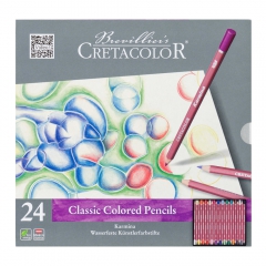 Cretacolor carmine set of 24 artistic crayons