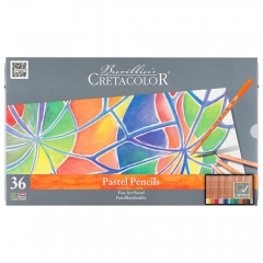 Cretacolor fine art zestaw pasteli suchych w kredce 36 kolorów