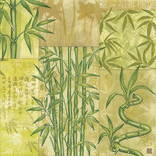 Serwetka do decoupage bambus 9-SLOG 013101