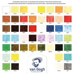 Talens van gogh landscape set of 48 dry pastels