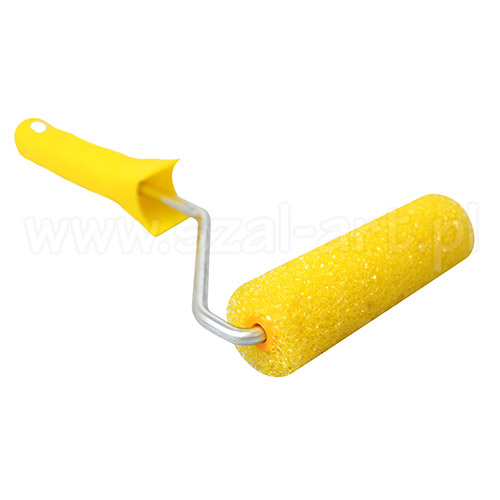 Paint roller on the handle - structure