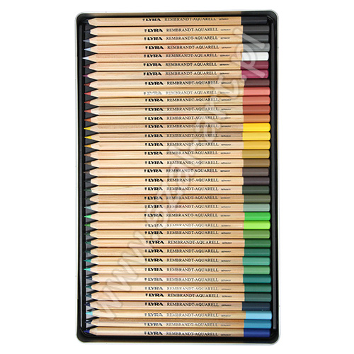Lyra rembrandt aquarell set of 72 watercolor pencils met.pack