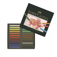 Faber-Castell polychromos zestaw 24 pasteli suchych w sztyfcie