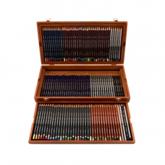 Derwent limited edition 120 collection wooden box zestaw kredek