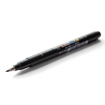 Tombow Fudenosuke black fountain pen soft tip