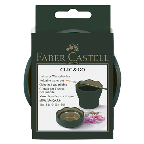Faber-Castell click&go foldable water pot