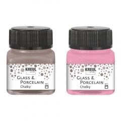 Kreul glass & porcelain chalky paint for glass and porcelain 20m