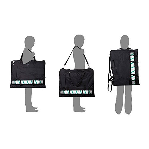 Clairefontaine płócienna torba-plecak portfolio czarna 60 x 70cm