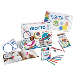 Giotto easy drawing creative set containing 68 elements