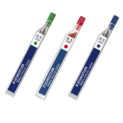Staedtler mars micro color colored cartridges 0.5 mm