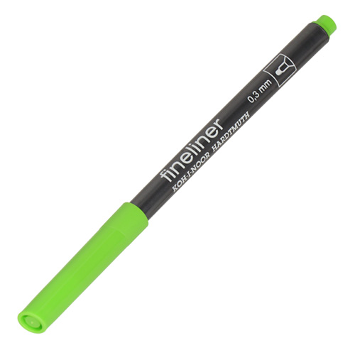 Koh-i-Noor fineliners set of 24 0.3 mm fine-tip pens