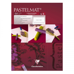 Block Clairefontaine pastelmat No. 3 360g 12 sheets