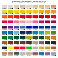 Talens amsterdam all colors zestaw farb akrylowych 90x20ml