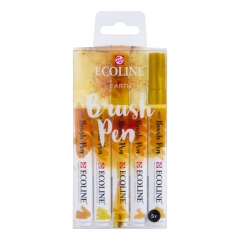 Talens ecoline earth set of 5 markers