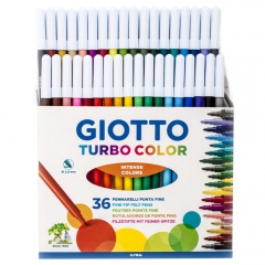 Set of 36 color pens Giotto Turbo Color
