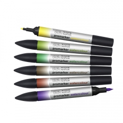 Winsor&Newton promarker watercolor foliage tones 6 markers