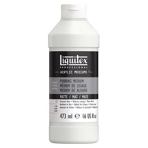 Liquitex pouring matte medium do farb akrylowych 473ml