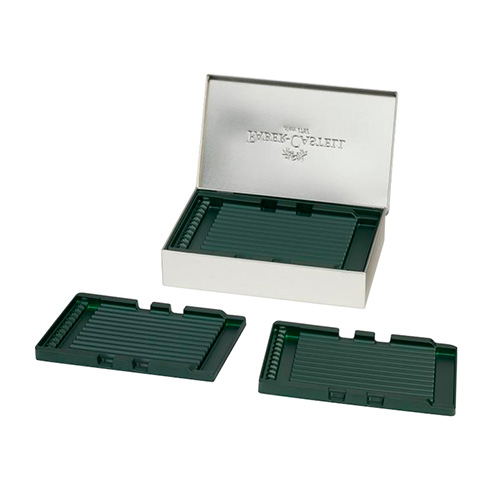 Faber & Castell metal case for crayons 36 pieces