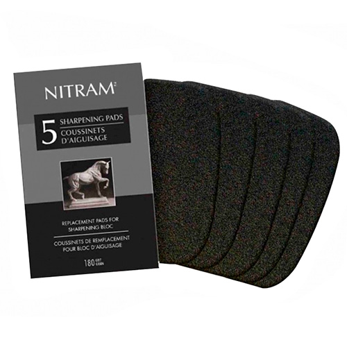 Nitram refills for the grinding sharpener 5 pieces