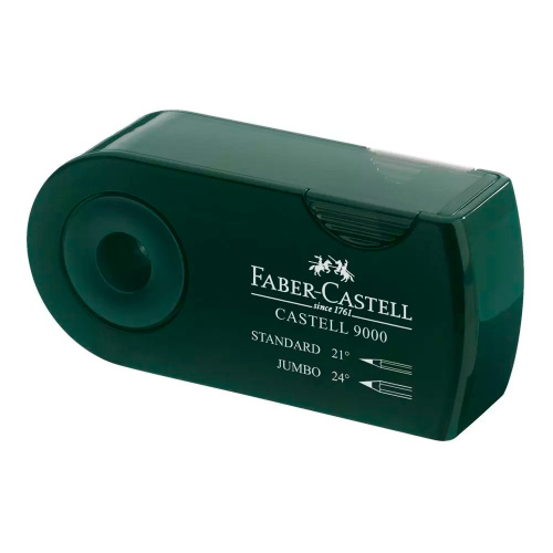 Faber-Castell temperówka podwójna 9000 zielona