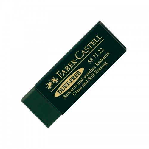 Faber-Castell rubber dust free green