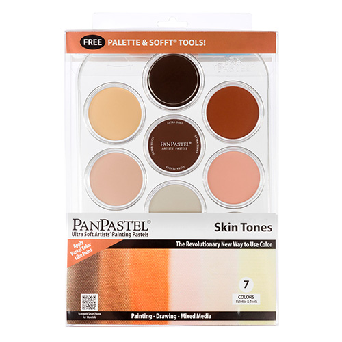 PanPastel skin tones zestaw 7 kolorów pasteli suchych