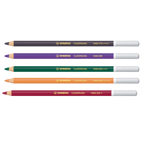 Stabilo carbothello set of 12 dry pastels in a crayon metal pack