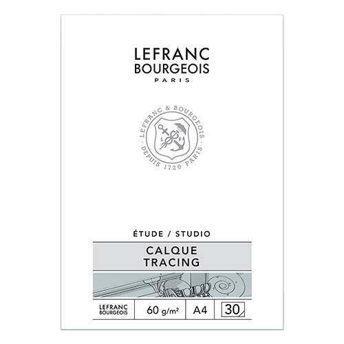 Lefranc&Bourgeois studio tracing tracing paper in a block of 60g