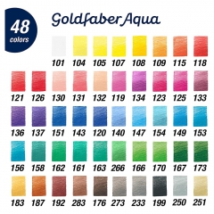 Faber-Castell goldfaber aqua set of 48 crayons