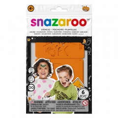 Snazaroo zestaw 6 szablonów hallowen