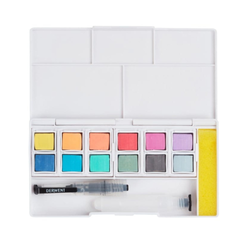 Derwent pastel shades set of 12 pastel paints