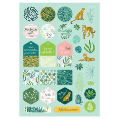 Clairefontaine papier dekoracyjny exotic freshness A4 20 arkuszy
