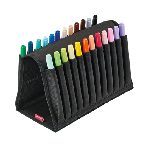 Sensebag black pencil case for 24 markers