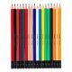 Bruynzeel set of 12 + 6 crayons in a metal tube